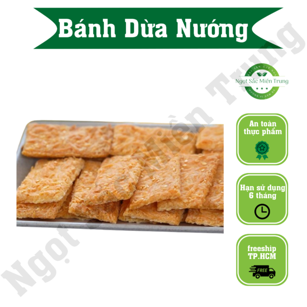 bánh dừa nướng